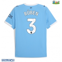 Manchester City Ruben Dias #3 Hjemmedrakt 2025-26 Kortermet
